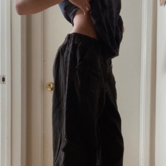 BDG Y2K Black Cargo Pants - Picture 3 of 6